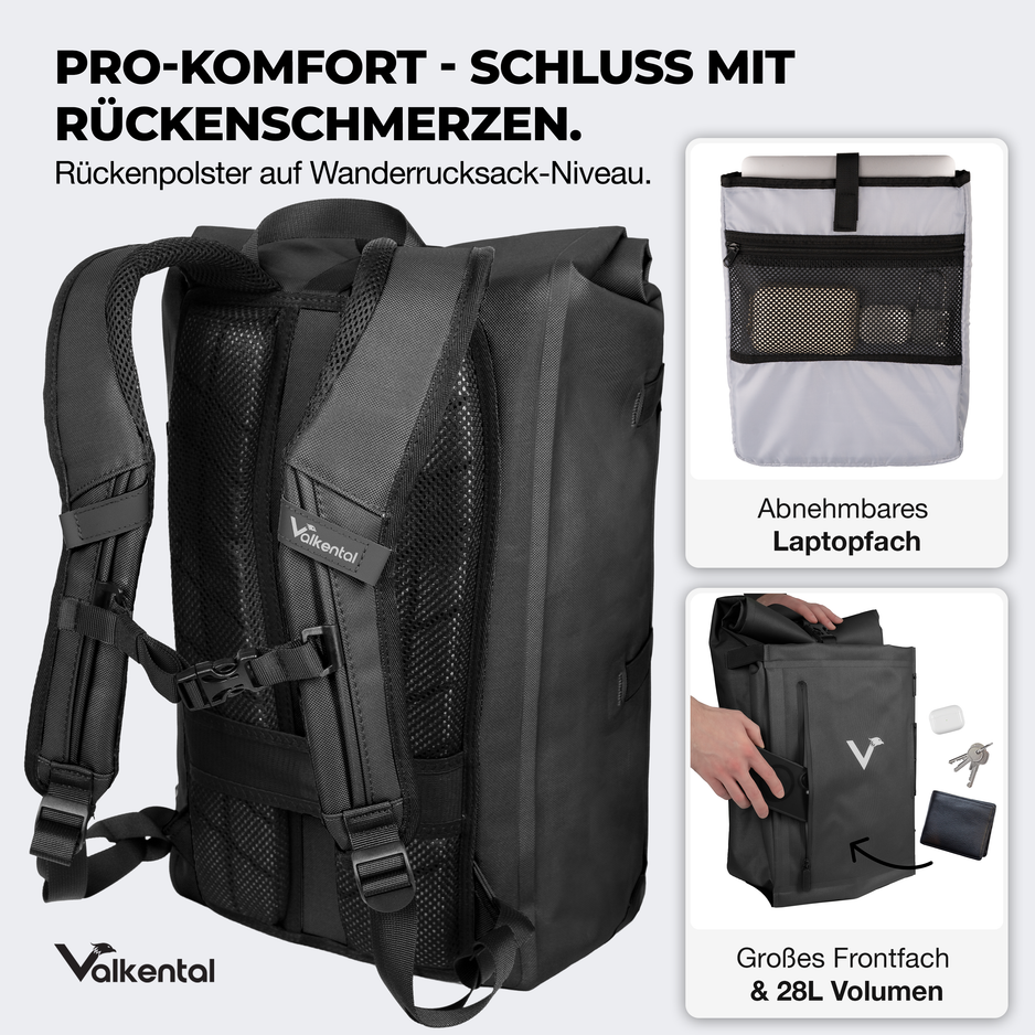 valkental fahrradtasche test Wander- und Fahrradrucksack TrailX wasserdicht 2in1 | – VALKENTAL.com regenfest Number of Hooks:5 Hooks K3MP3R - Songs, Events