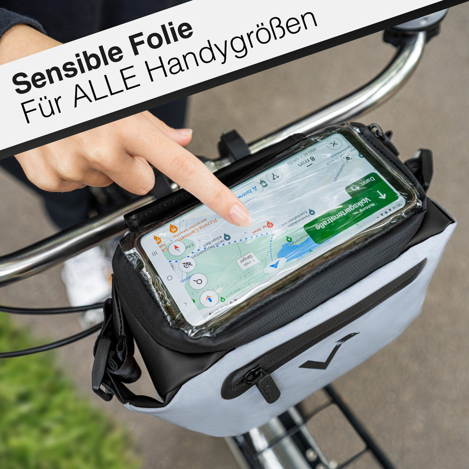 Lenkertasche Fahrrad: 3in1 City Bag kaufen | Valkental – VALKENTAL.com