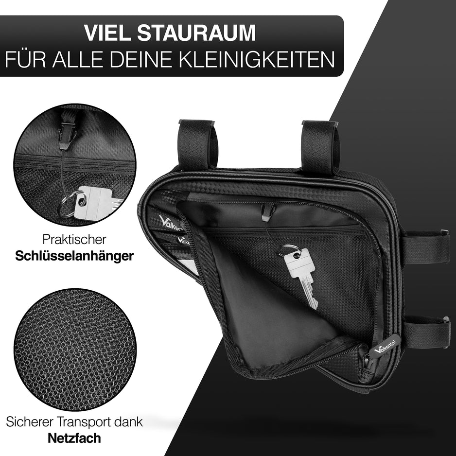 fahrradtasche scheuert am rahmen Rahmentasche Fahrrad – Griffbereit am Rahmen | Valkental – VALKENTAL.com